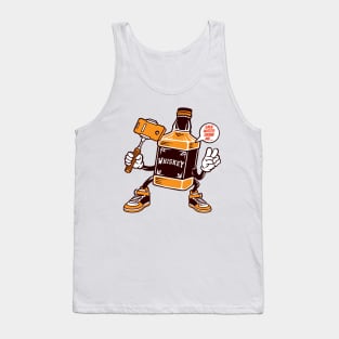 Whiskey Save Water Drink ME Tank Top